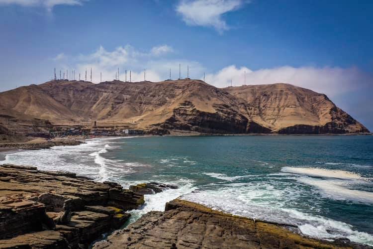 Afloramientos del cerro La Virgen en el Morro Solar