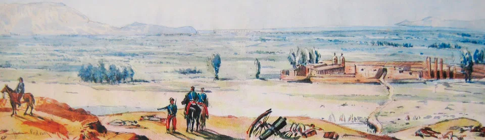 Representación histórica de la Batalla del Morro Solar