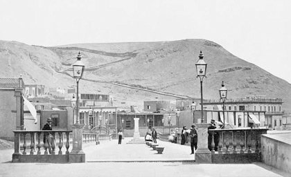 Vista histórica de Chorrillos en tiempos republicanos tempranos