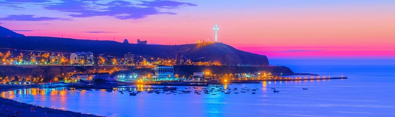 Vista del Morro Solar de Chorrillos