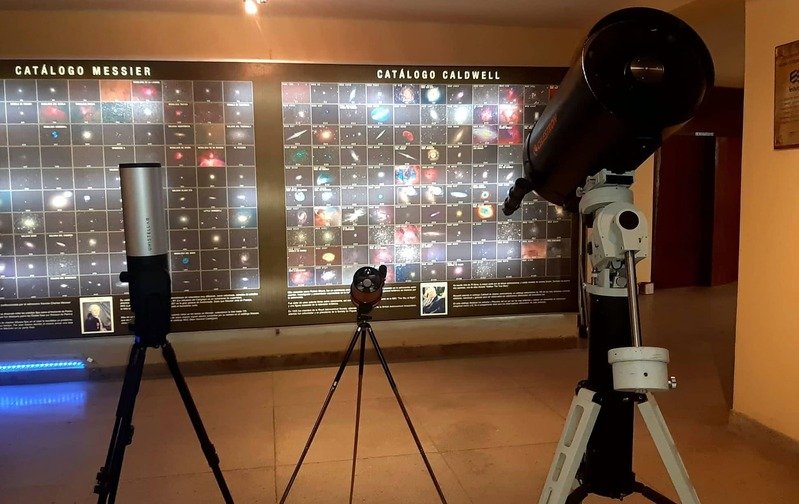 Telescopios del observatorio del Morro Solar